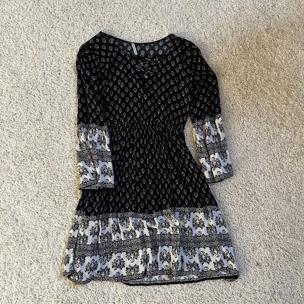 Boho Bell Sleeve Dress